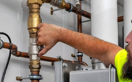 ’ involved gas line repair?